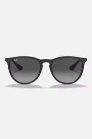 Ray-Ban 0RB4171 Erika Sunglasses in Rubber Black + Grey Gradient