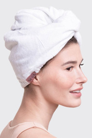 Kitsch Quick Dry Hair Towel in White