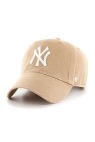 47 Brand Clean Up NY Yankees Cap in Khaki