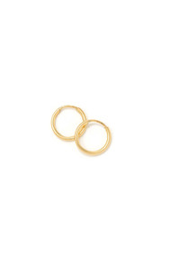 Lover's Tempo 12mm Gold Filled Infinity Hoops