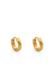 Lover's Tempo Maya Hoops in Gold