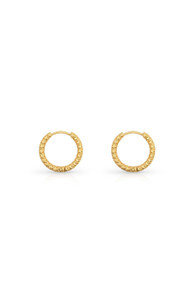 Lover's Tempo Britt Hoops in Gold