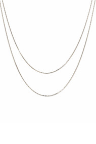 Lover's Tempo Dion Layered Chain in Silver