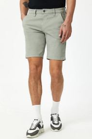 Mavi Jacob Crop Short in Green Twill