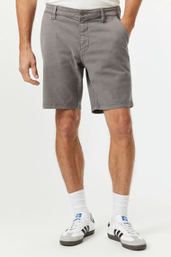 Mavi Jacob Crop Short in Silent Storm Luxe Twill