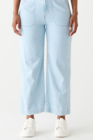 Dex Utility Crop in Light Blue