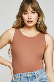 Gentle Fawn Janey Bodysuit in Chai.