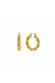 Lover's Tempo Jessie Hoops in Gold