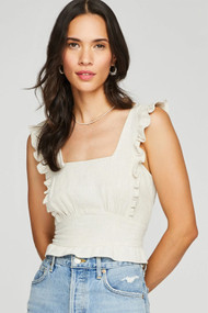 Gentle Fawn Bardot Tank in Linen