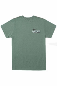 RVCA Palm Set Tee in Jade