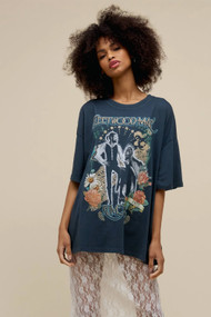 Daydreamer Fleetwood Mac Rumours OS Tee in Vintage Black