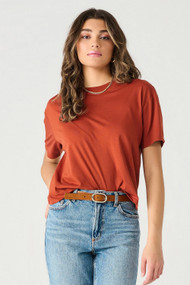 Dex Essential Tee in Burnt Orange