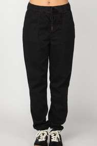 Dex Denim Jogger in Black