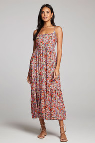 Saltwater Luxe Rene Midi Dress in Multi