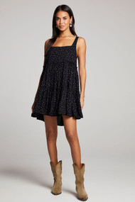 Saltwater Luxe Leight Mini Dress in Black