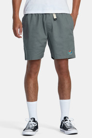 RVCA Civic Range 17" Short in Sage Leaf