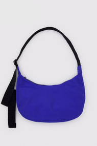 Baggu Medium Nylon Crescent Bag in Lapis