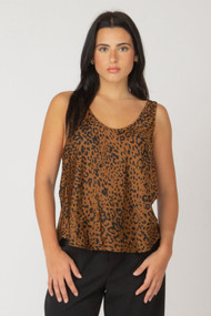 Black Tape Leopard Tank