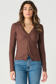 Dex Twist Front Top in Cocoa