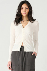 Dex Twist Front Top in Snow White