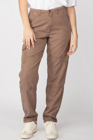 Dex Straight Leg Cargo in Dark Taupe