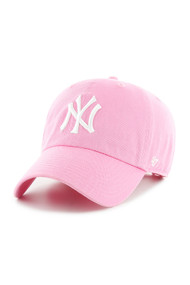 47 Brand Clean Up NY Yankees Cap in Rose