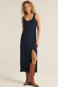 Z Supply Melbourne Dress in Captain Navy