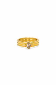 Lover's Tempo Sonnet Ring in Gold