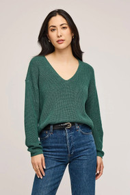 Gentle Fawn Tucker Sweater in Heather Pine