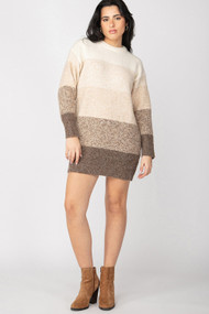 Dex Colorblock Sweater Dress