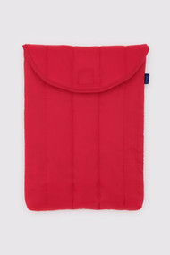 Baggu Puffy Laptop Sleeve 14" in Candy Apple