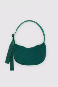 Baggu Small Nylon Crescent Bag in Cypress