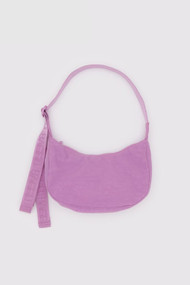 Baggu Small Nylon Crescent Bag in Peony