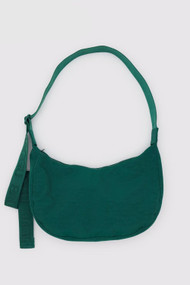 Baggu Medium Nylon Crescent Bag in Cypress