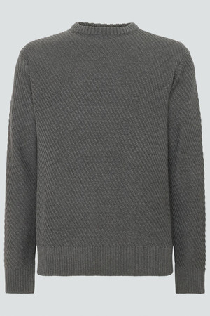 Minimum Stein Sweater in Dark Grey Melange