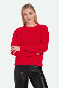 Minimum Mikala 2.0 Sweater in Ribbon Red