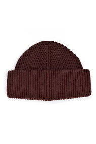 Paper Label Minna Beanie in Dark Truffle