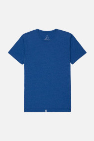 KuwallaTee Split Tee in True Blue