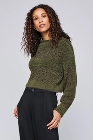 Gentle Fawn Rosetta Sweater in Olive