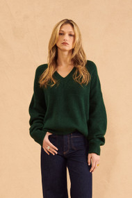 John + Jenn Charlie Sweater in Foliage