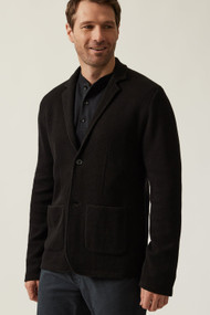 34 Heritage Double Face Blazer in Black