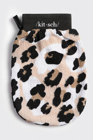 Kitsch Exfoliating Glove in Eco Leopard