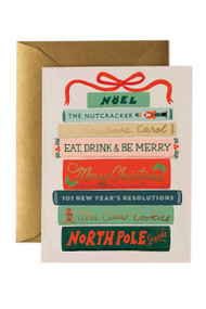 Rifle Paper Co. Holiday Books Card