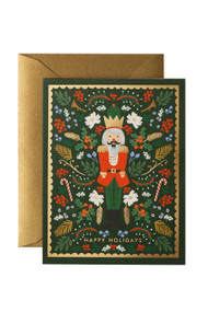 Rifle Paper Co. Evergreen Nutcracker Card