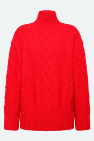 Minimum Darcys Sweater in Racing Red