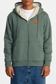 RVCA Arrow Fleece Hoodie in Jade