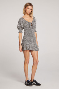 Saltwater Luxe Allyson Mini Dress in Vanilla