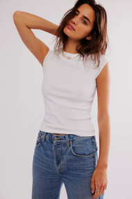 Free People Ever Had Tee in Ivory