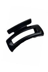 Chelsea King French Cutout Claw Clip in Black