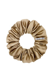 Chelsea King Satin Scrunchie in Brass